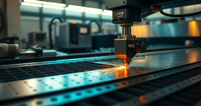 Laser CO2: Corte Metal Precisão e Eficácia