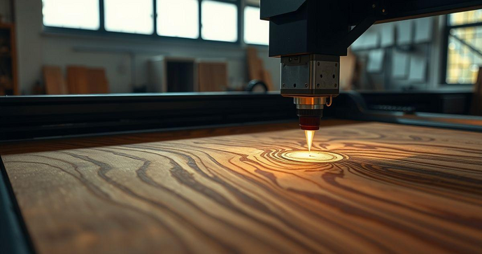 Máquina de Corte de Madeira a Laser: Eficiência e Precisão
