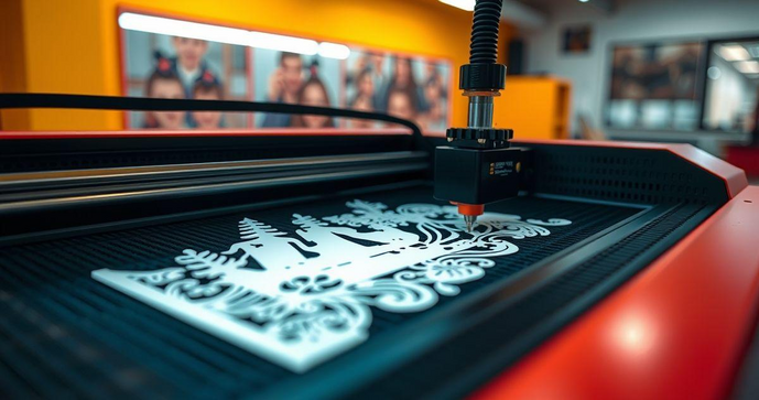 Máquina de cortar papel a laser transforma projetos criativos em realidade com precisão e eficiência