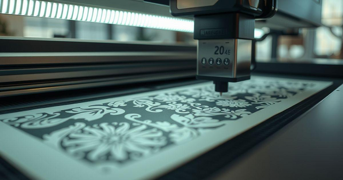 Máquina de cortar papel a laser transforma projetos criativos em realidade