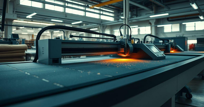 Máquina de corte de tecido industrial a laser: revolucionando a produção têxtil