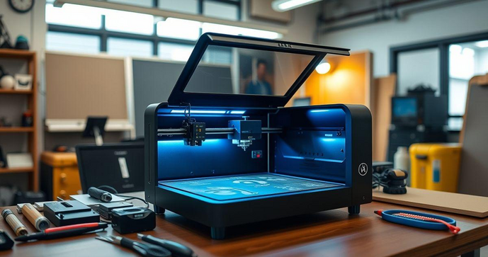Maquina de gravação a laser portátil preço e suas vantagens
