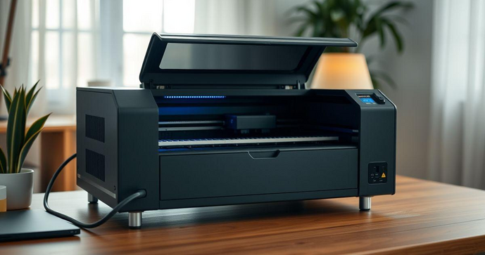 Máquina de corte a laser pequena é a solução ideal para projetos criativos e personalizados