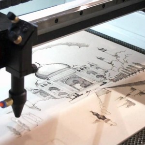 Router laser